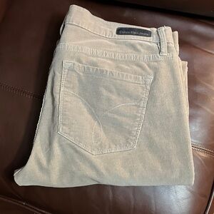 Calvin Klein Jeans light corduroys 10 fawn color